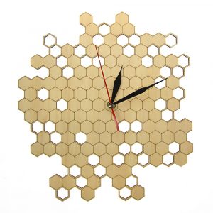 Reloj de panal de abeja